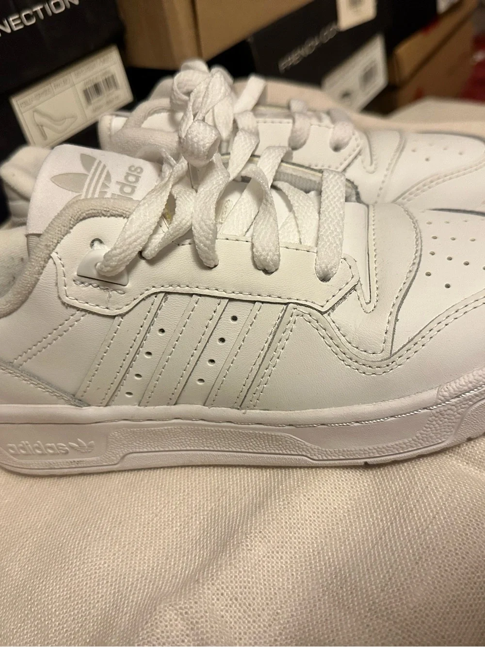 adidas Rivalry Low Cloud White Back to School